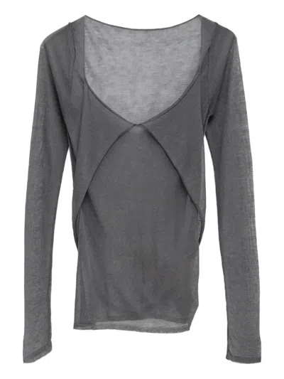 PALOMA WOOL PANELLED T-SHIRT
