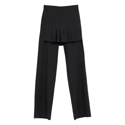 PALOMA WOOL PANTS BLACK