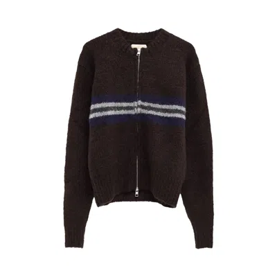 Pre-owned Paloma Wool Penalti Zip Knitwear 'brown' | Women's Size S