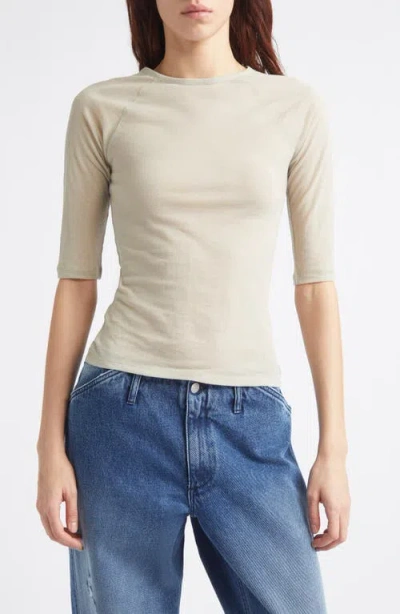 Paloma Wool Pia Organic Cotton Blend T-shirt In Neutral