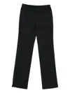 Paloma Wool Narrow Stripe Casual Pants In Black