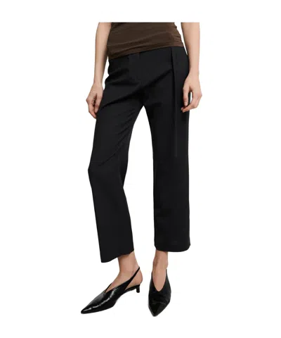 Paloma Wool Pinstriped Trousers In Black
