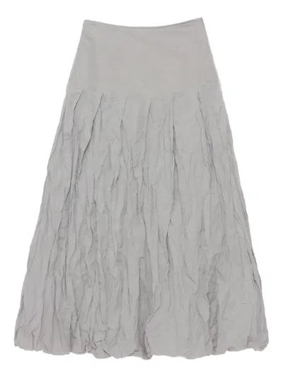 PALOMA WOOL PLEATED LONG SKIRT