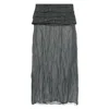 Paloma Wool Gray Mae Maxi Skirt In Gray