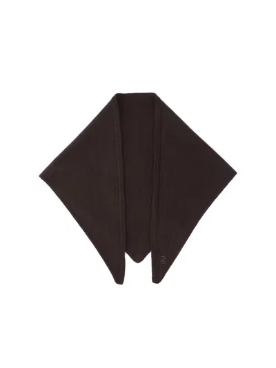 Paloma Wool 'prima' Extrafine Wool Scarf In Brown