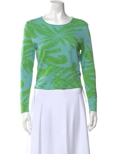 Pre-owned Paloma Wool Printed Crew Neck Top In Multi