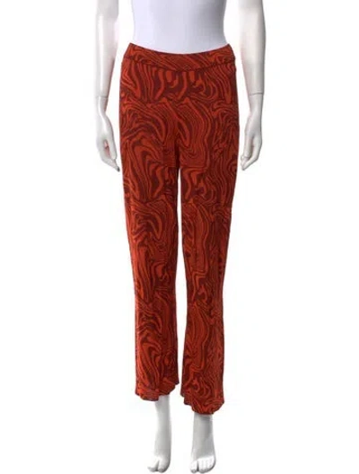 Pre-owned Paloma Wool Printed Wide Leg Pants In Multi