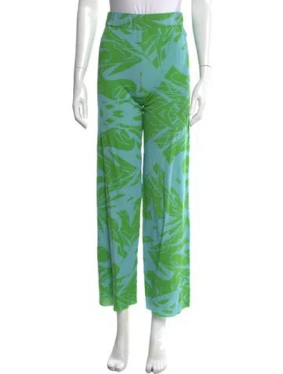 Pre-owned Paloma Wool Printed Wide Leg Pants In Multi