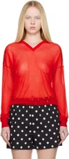 Paloma Wool Red Mary Sweater In Red