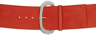 Paloma Wool Red Morris Belt In 250 Red