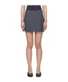 Paloma Wool Gray Erin Miniskirt In Gray
