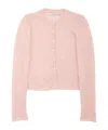 Paloma Wool Round-neck Long-sleeve Knitted Sweater In Pink