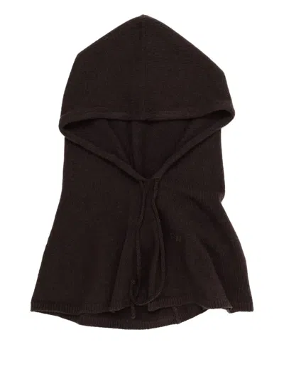 Paloma Wool Ruffled Hood In Black