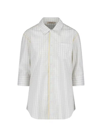 Paloma Wool Salina Check Shirt In Gray