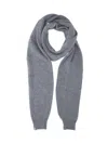 Paloma Wool Scarf With Moix Cuffs In Gray