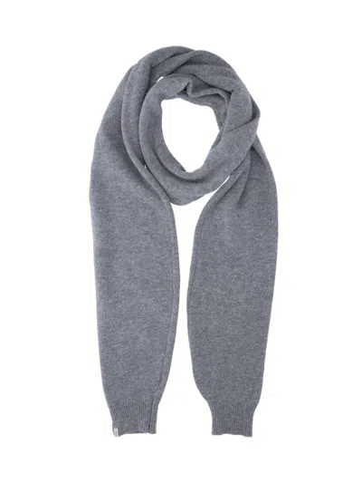Paloma Wool Scarf With Moix Cuffs In Gray
