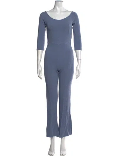Pre-owned Paloma Wool Scoop Neck Jumpsuit In Blue