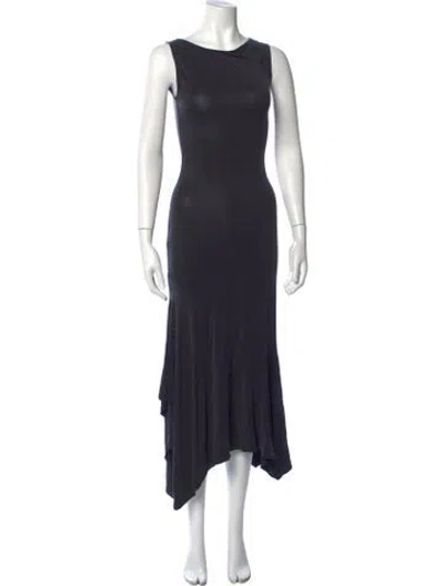 Pre-owned Paloma Wool Scoop Neck Long Dress W/ Tags In Blue