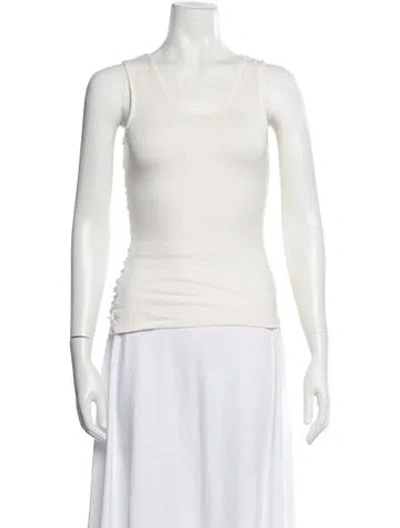 Pre-owned Paloma Wool Scoop Neck Sleeveless Top In Neutral