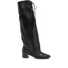 Paloma Wool 40mm Victoria Leather Knee-high Boots In Multi