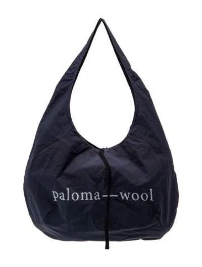 Pre-owned Paloma Wool Shoulder Bag In Blue