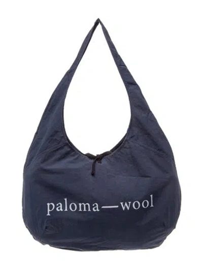 Pre-owned Paloma Wool Shoulder Bag In Blue