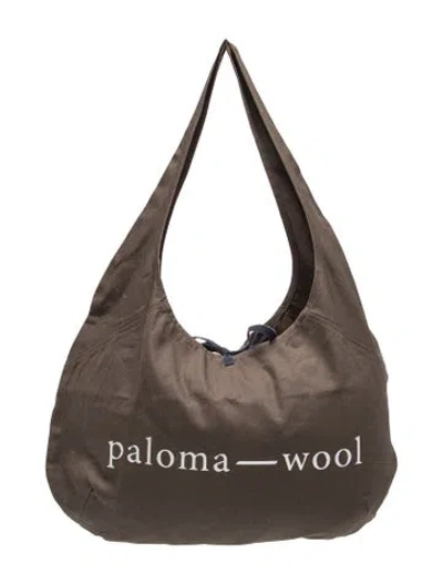 Pre-owned Paloma Wool Shoulder Bag In Grey
