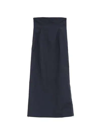 Paloma Wool Side-zip Skirt In Brown