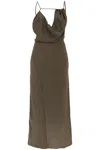 Paloma Wool Brown Melleray Midi Dress
