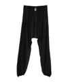 Paloma Wool Silk Palazzo Trousers In Black