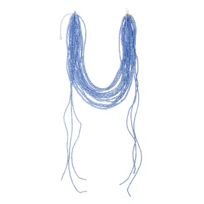 Paloma Wool Silver Blue Necklaces