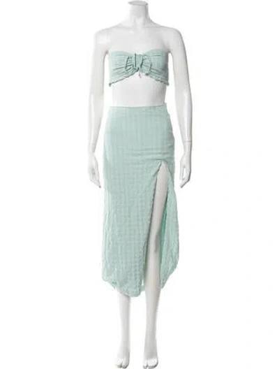Pre-owned Paloma Wool Skirt Set In Green