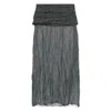 Paloma Wool Gray Mae Maxi Skirt In Gray