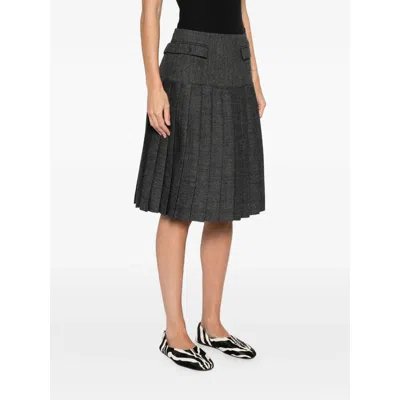 Paloma Wool Pocket Detail Midi Skirt In Black
