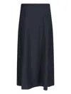 Paloma Wool Pinstripe Maxi Skirt In Grey