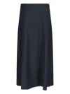 Paloma Wool Pinstripe Maxi Skirt In Grey