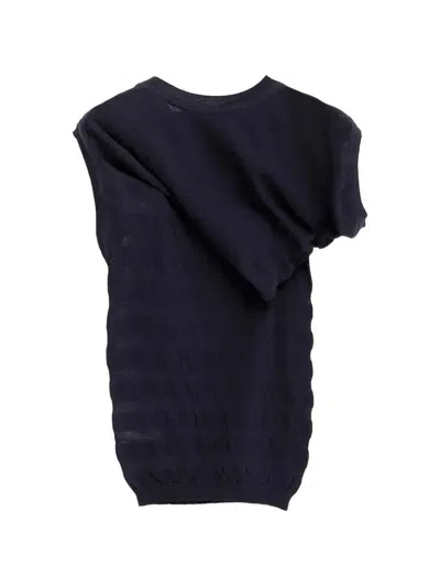 Paloma Wool Sleeveless Crew-neck T-shirt In Black