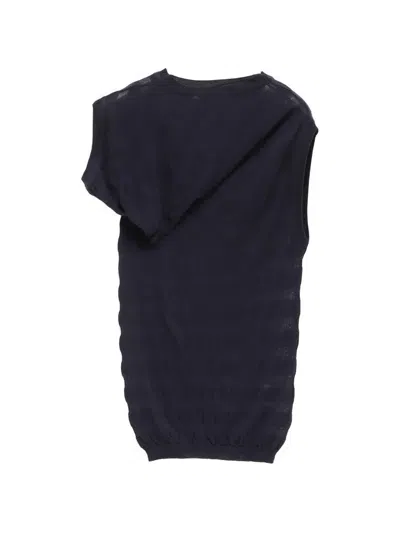 Paloma Wool Sleeveless Crew-neck T-shirt In Blue