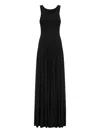 Paloma Wool Sleeveless Gathered Dress In Black