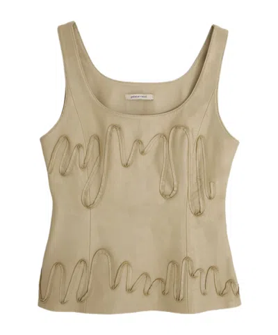 Paloma Wool Sleeveless Top In Brown