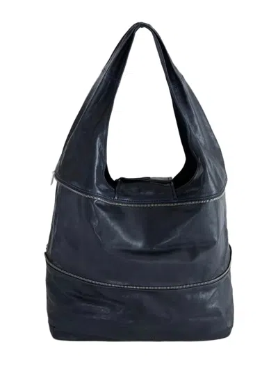 Paloma Wool Slouchy Leather Shoulder Bag In Black