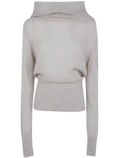 Paloma Wool "sofre" High Neck Sweater Clothing In Gray