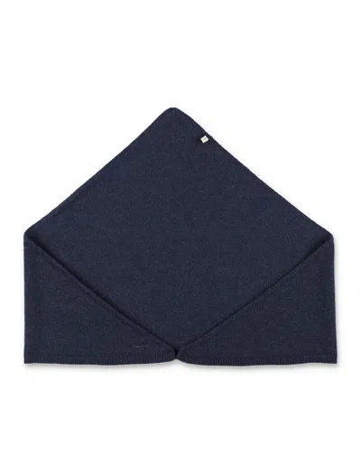 Paloma Wool Soft Knit Wrap Scarf In Blu