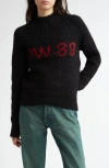 Paloma Wool Solo Graphic Sweater In Black