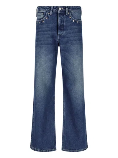 Paloma Wool Straight Jeans "crowd B" In Blue