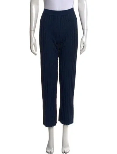 Pre-owned Paloma Wool Straight Leg Pants In Blue