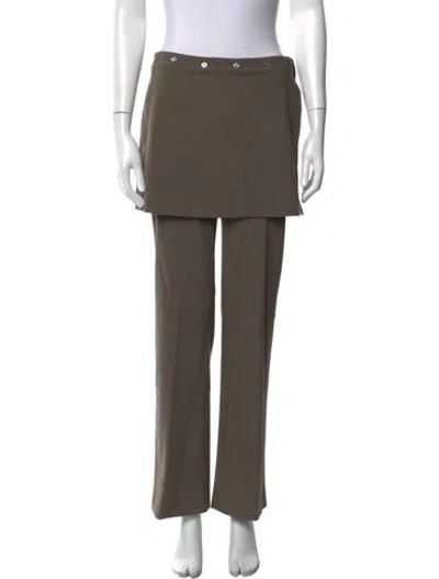 Pre-owned Paloma Wool Straight Leg Pants In Brown