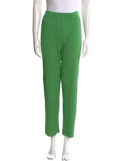 Pre-owned Paloma Wool Straight Leg Pants In Green