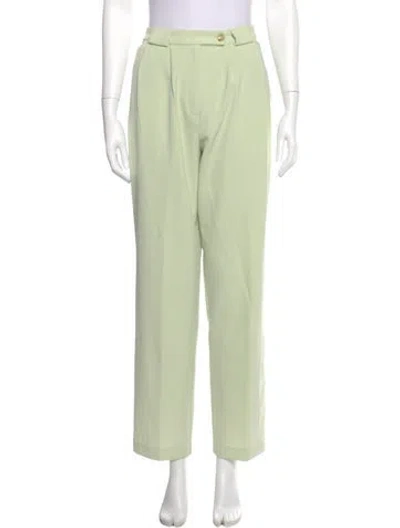 Pre-owned Paloma Wool Straight Leg Pants In Green