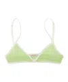 Paloma Wool Green Esco Bralette In Green